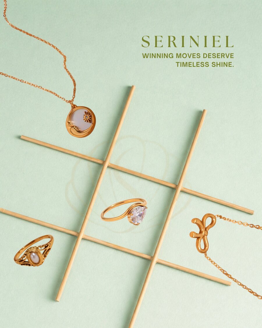 Seriniel jewelry gift box product photography by The Alpha's